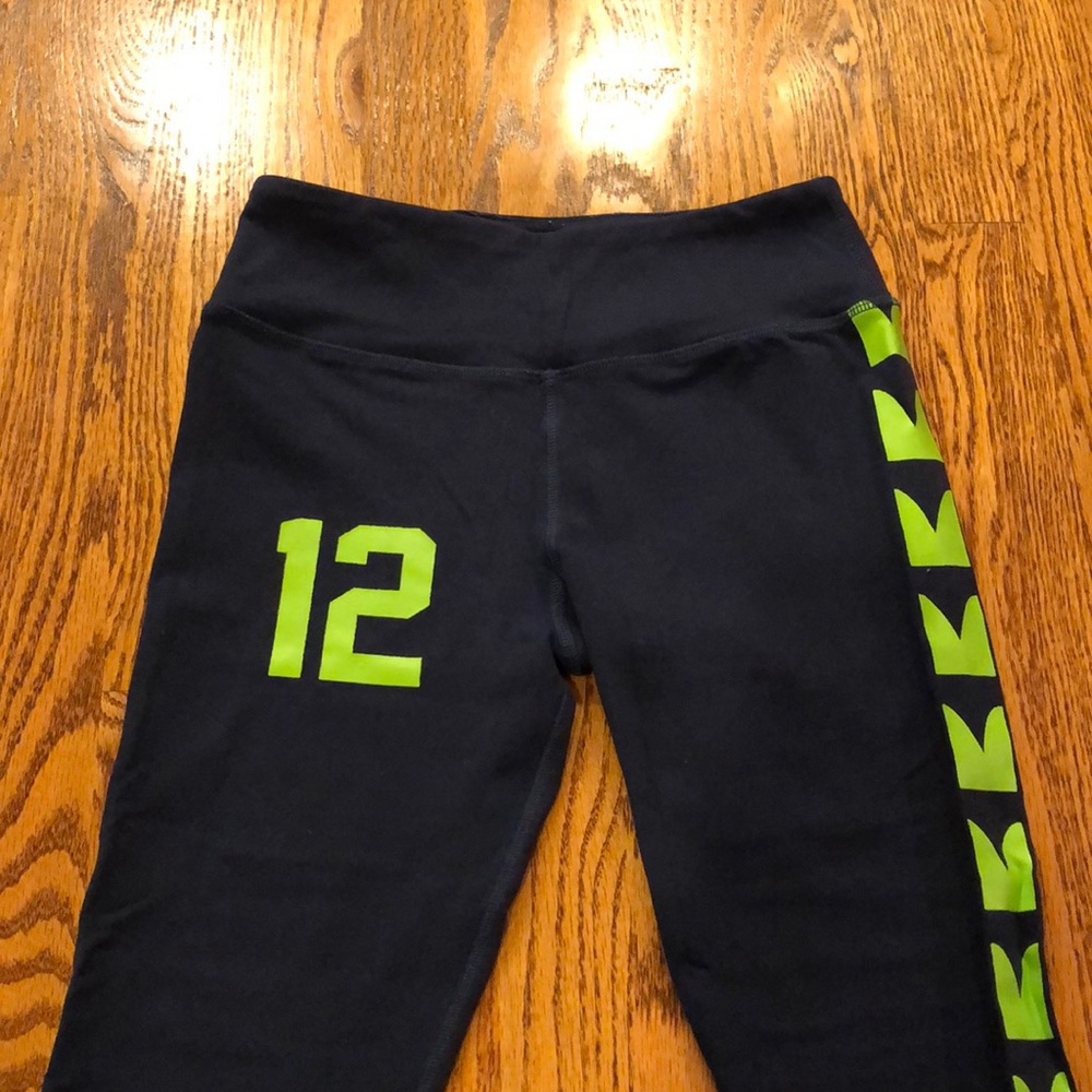 Navy Blue Seahawks Leggings
